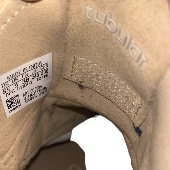Adidas Tubular Ortholite 5.5  Khaki - Picture 8 of 9